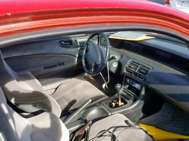 JHMBB2156NC012182 - 1992 HONDA PRELUDE SI RED photo 5