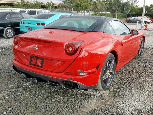 ZFF77XJA0G0218610 - 2016 FERRARI CALIFORNIA RED photo 4