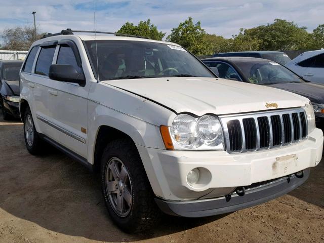 1J8HR58265C699760 - 2005 JEEP GRAND CHER WHITE photo 1