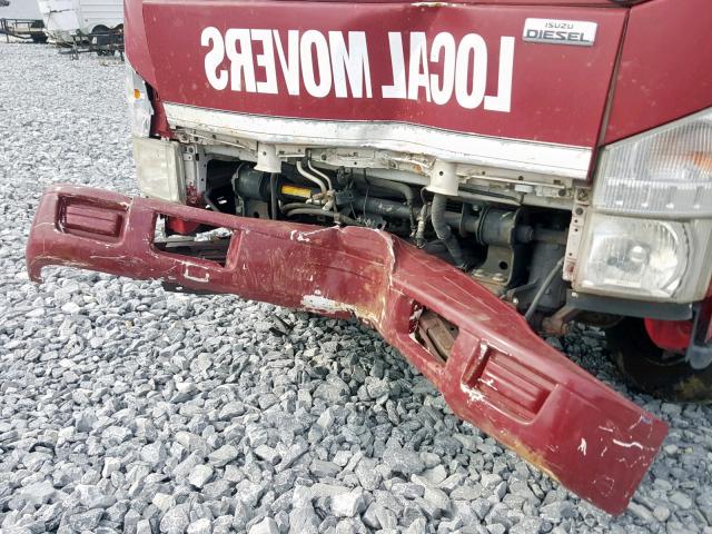 JALE5W16187900422 - 2008 ISUZU NQR RED photo 9