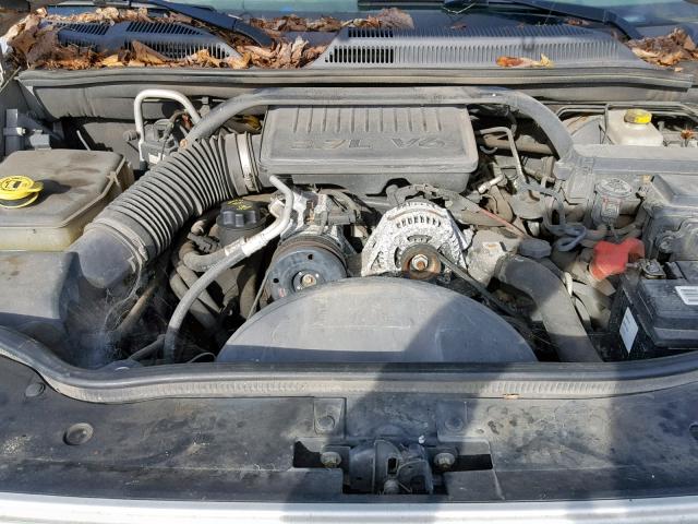 1J8HG48K46C285958 - 2006 JEEP COMMANDER SILVER photo 7