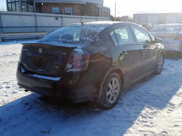 3N1AB6AP7AL629257 - 2010 NISSAN SENTRA 2.0 BLACK photo 4