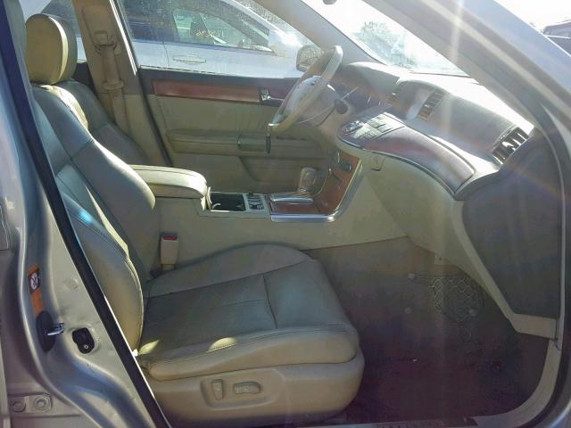 JNKAY01F16M258379 - 2006 INFINITI M35 BASE TAN photo 5