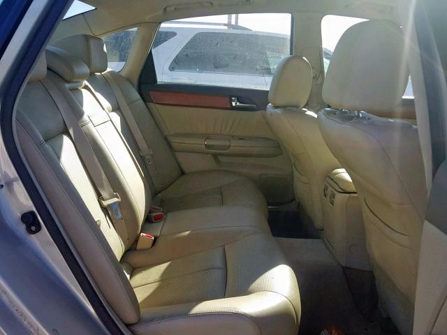 JNKAY01F16M258379 - 2006 INFINITI M35 BASE TAN photo 6