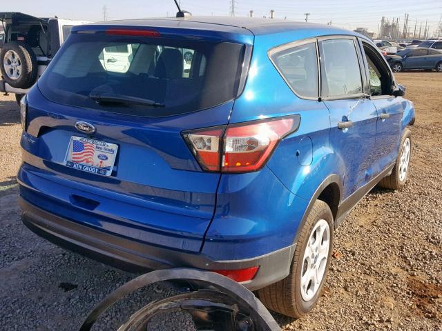 1FMCU0F75JUA72193 - 2018 FORD ESCAPE S BLUE photo 4