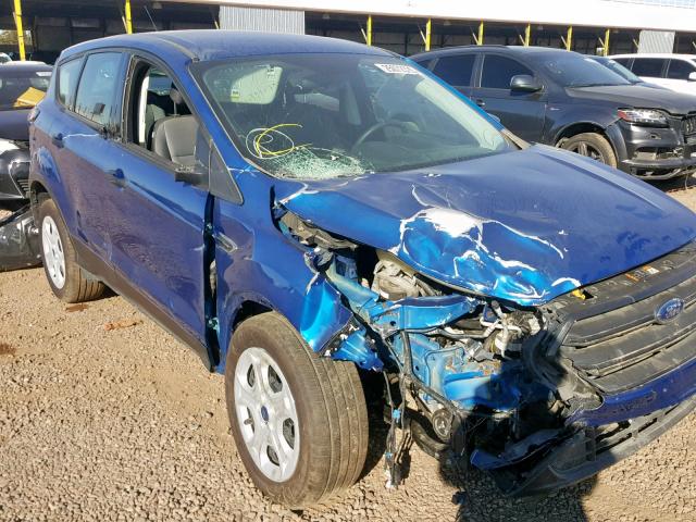 1FMCU0F75JUA72193 - 2018 FORD ESCAPE S BLUE photo 9