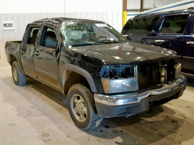 1GCDT136958230661 - 2005 CHEVROLET COLORADO BLACK photo 1