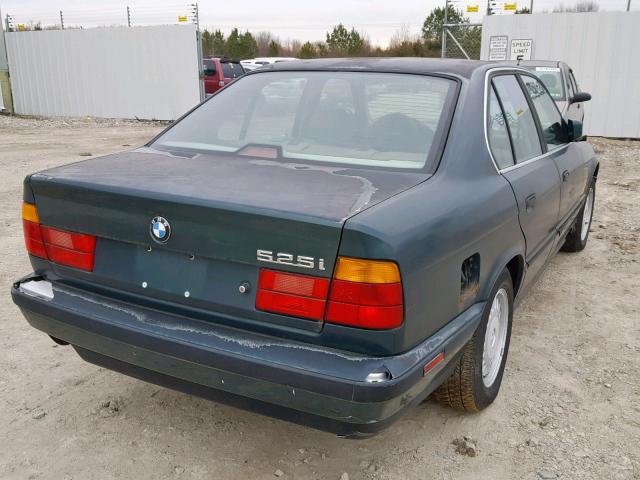 WBAHD5310MBF94396 - 1991 BMW 525 I GREEN photo 4