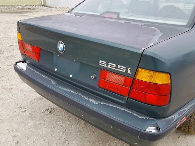 WBAHD5310MBF94396 - 1991 BMW 525 I GREEN photo 9