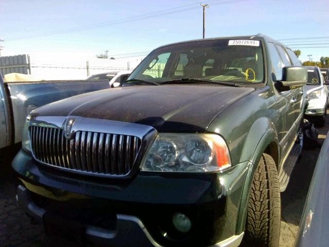 5LMFU27R23LJ06718 - 2003 LINCOLN NAVIGATOR 绿色 照片 2
