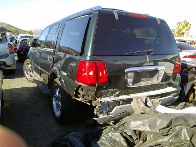 5LMFU27R23LJ06718 - 2003 LINCOLN NAVIGATOR 绿色 照片 4