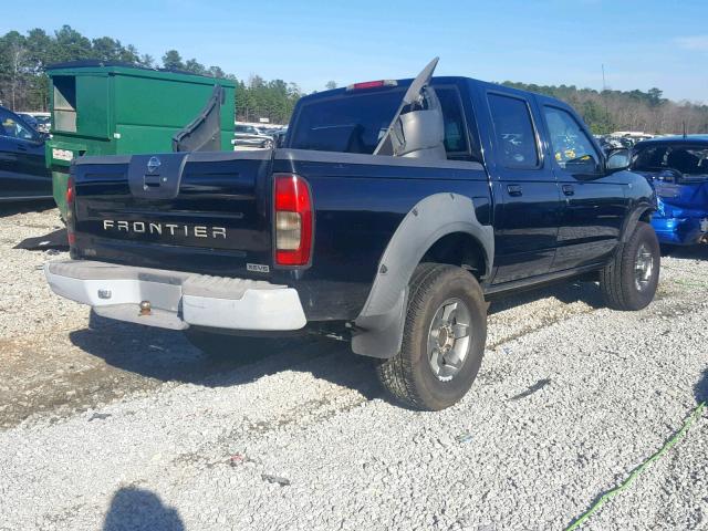 1N6ED27T23C456751 - 2003 NISSAN FRONTIER C BLACK photo 4