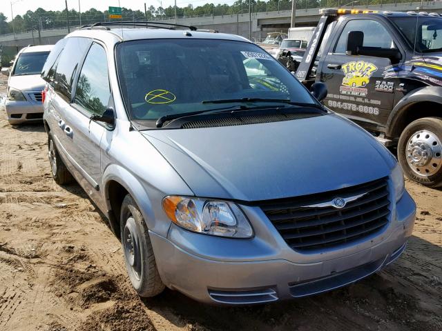 1A4GP45R56B746119 - 2006 CHRYSLER TOWN & COU BLUE photo 1