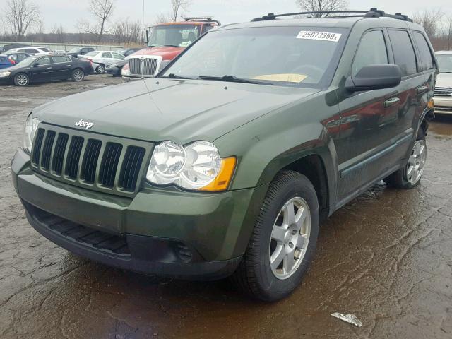 1J8GR48K39C514172 - 2009 JEEP GRAND CHER GREEN photo 2