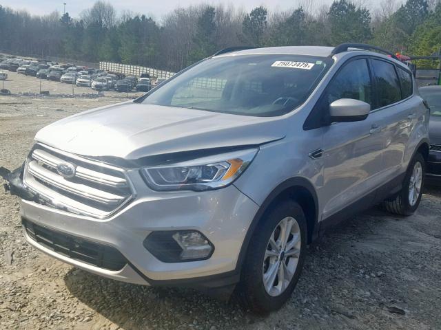 1FMCU0GD1HUF01795 - 2017 FORD ESCAPE SE SILVER photo 2