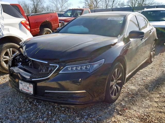 19UUB1F34FA014524 - 2015 ACURA TLX BLACK photo 2