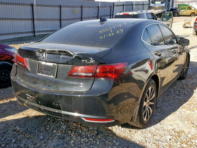 19UUB1F34FA014524 - 2015 ACURA TLX BLACK photo 4