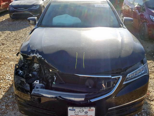 19UUB1F34FA014524 - 2015 ACURA TLX BLACK photo 7