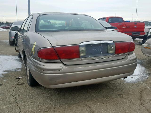 1G4HP54K814222265 - 2001 BUICK LESABRE CU GOLD photo 3