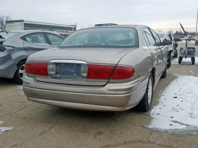 1G4HP54K814222265 - 2001 BUICK LESABRE CU GOLD photo 4