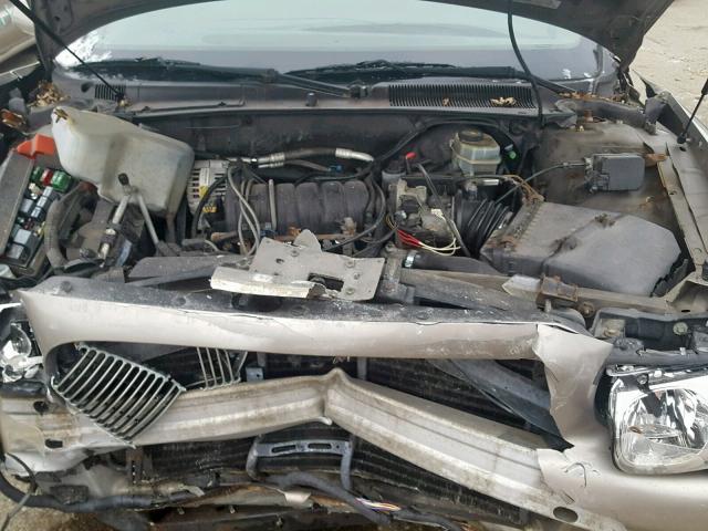 1G4HP54K814222265 - 2001 BUICK LESABRE CU GOLD photo 7