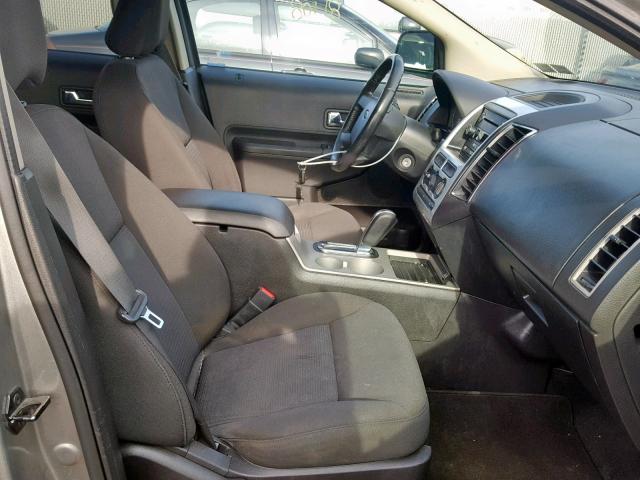 2FMDK48C68BA16470 - 2008 FORD EDGE SEL SILVER photo 5