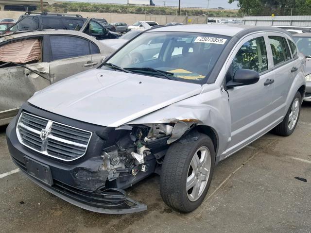 1B3HB48BX8D653242 - 2008 DODGE CALIBER SX SILVER photo 2