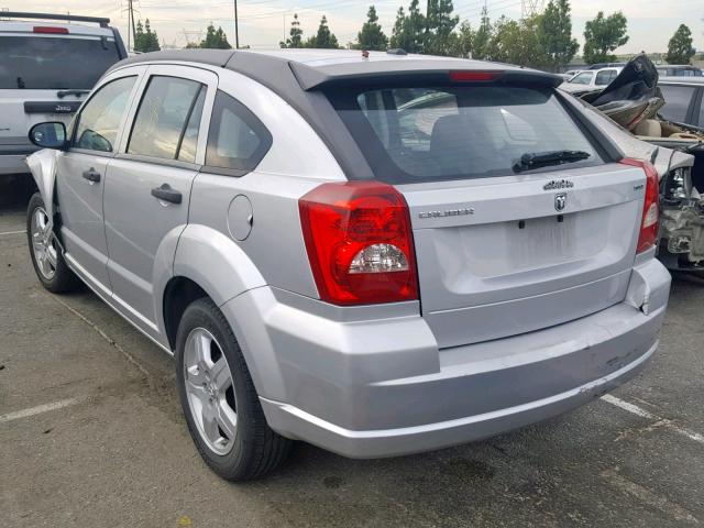 1B3HB48BX8D653242 - 2008 DODGE CALIBER SX SILVER photo 3