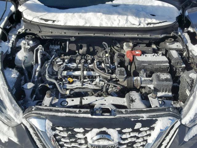 3N1CP5CU5JL504166 - 2018 NISSAN KICKS S GRAY photo 7