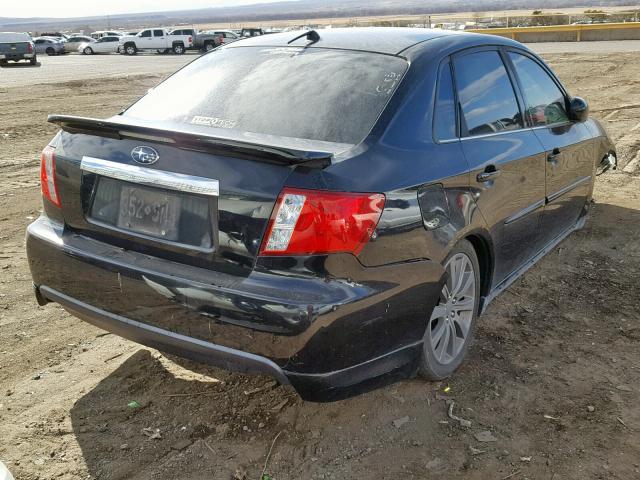 JF1GE76639G500491 - 2009 SUBARU IMPREZA WR BLACK photo 4