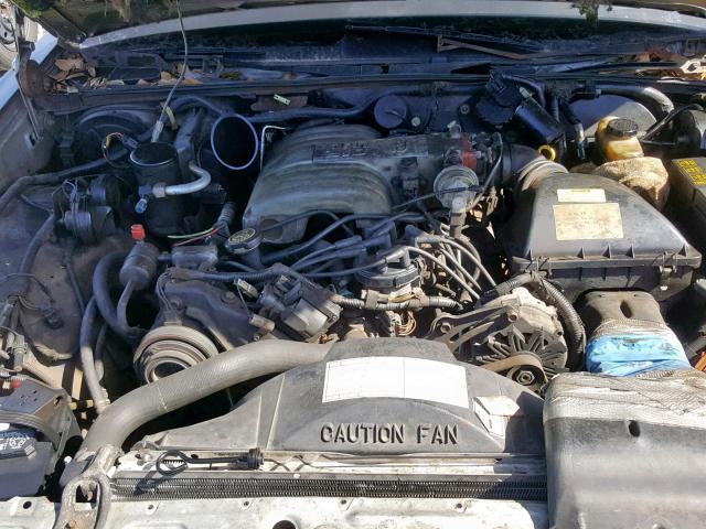 2FACP74F9MX122160 - 1991 FORD CROWN VICT BLACK photo 7