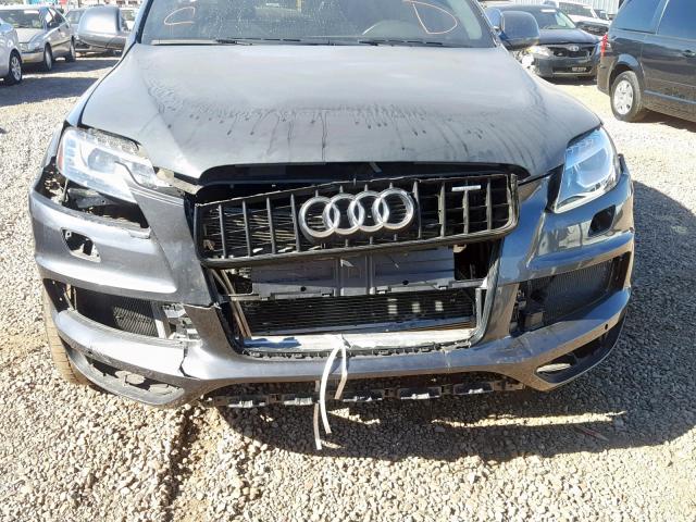 WA1DGAFE8FD021938 - 2015 AUDI Q7 PRESTIG CHARCOAL photo 9