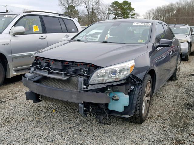 1G11H5SA0DF330197 - 2013 CHEVROLET MALIBU LTZ GRAY photo 2