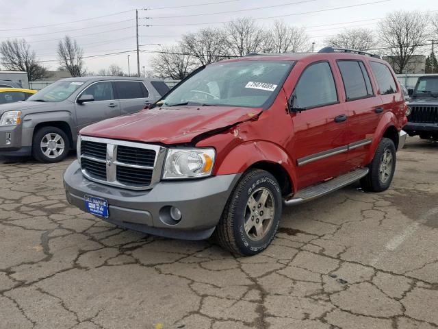 1D8HB68258F108551 - 2008 DODGE DURANGO AD RED photo 2