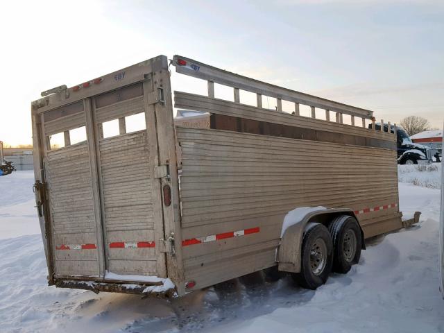 4A2LG242982022077 - 2008 ALLOY TRAILER CLAS6HORSE SILVER photo 10