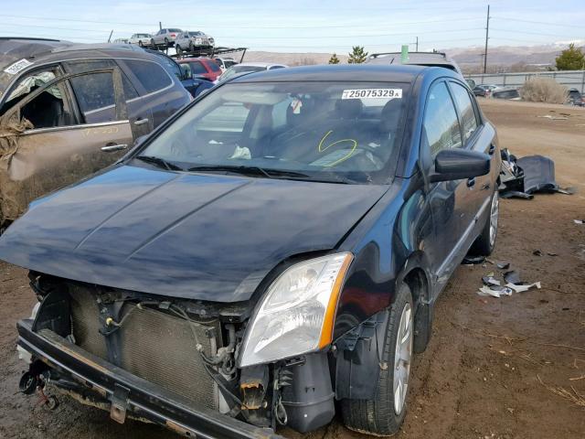 3N1AB6AP3CL748880 - 2012 NISSAN SENTRA 2.0 BLACK photo 2