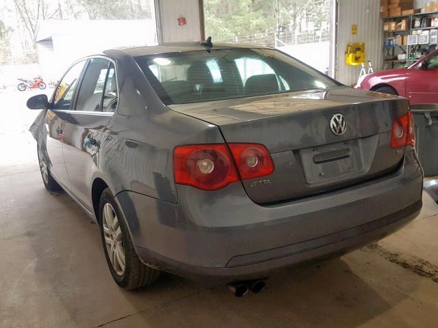 3VWDF81KX7M126711 - 2007 VOLKSWAGEN JETTA 2.5 GRAY photo 3