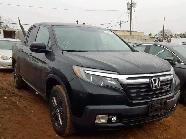 5FPYK3F17HB020801 - 2017 HONDA RIDGELINE BLACK photo 1