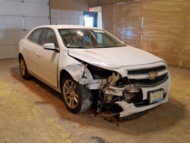 1G11C5SA9DF201423 - 2013 CHEVROLET MALIBU 1LT WHITE photo 1