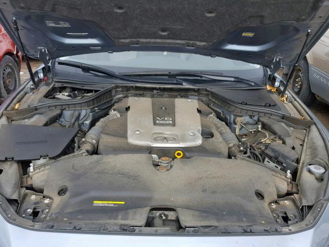 JN1BV7AR5EM680917 - 2014 INFINITI Q50 BASE BLUE photo 7