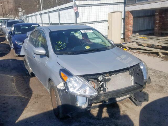 3N1CN7APXHK432265 - 2017 NISSAN VERSA S SILVER photo 1