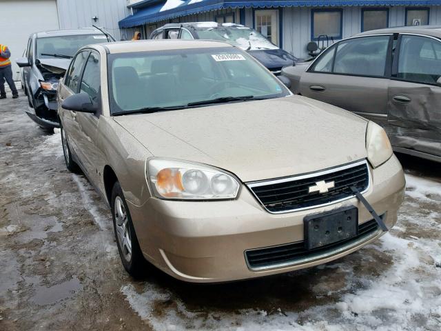 1G1ZS58F27F312800 - 2007 CHEVROLET MALIBU LS ოქროსფერი ფოტო 1