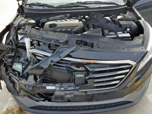 5NPE34AB4FH177618 - 2015 HYUNDAI SONATA SPO BLACK photo 7