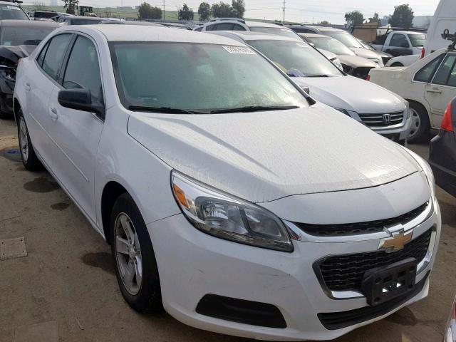 1G11A5SL2FU134427 - 2015 CHEVROLET MALIBU LS WHITE photo 1