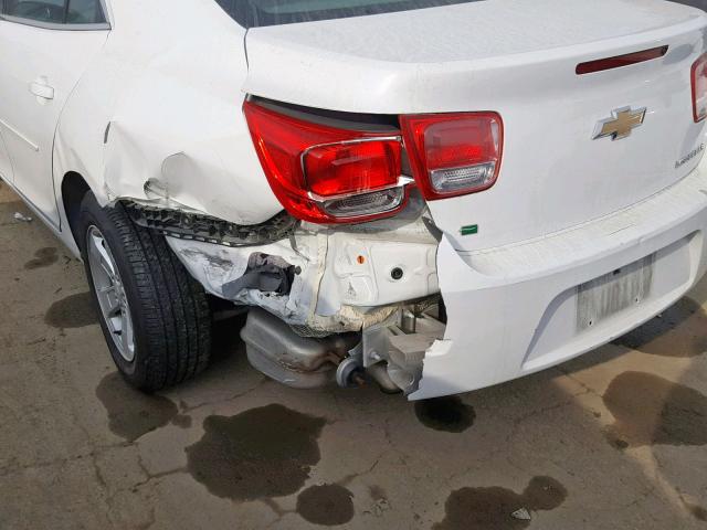 1G11A5SL2FU134427 - 2015 CHEVROLET MALIBU LS WHITE photo 9