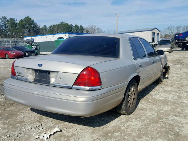 2FAFP74VX8X111162 - 2008 FORD CROWN VICT BEIGE photo 4