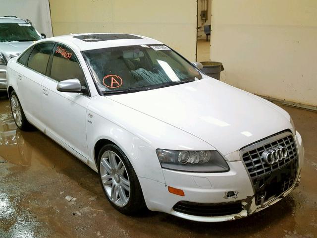 WAUGN74F67N033893 - 2007 AUDI S6 QUATTRO WHITE photo 1