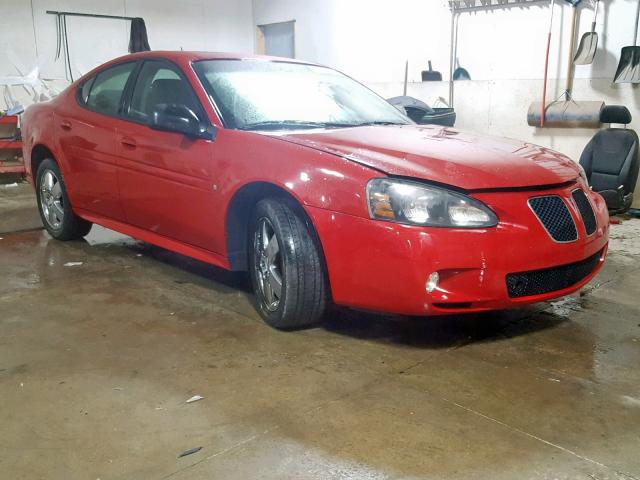 2G2WP552771178195 - 2007 PONTIAC GRAND PRIX RED photo 1