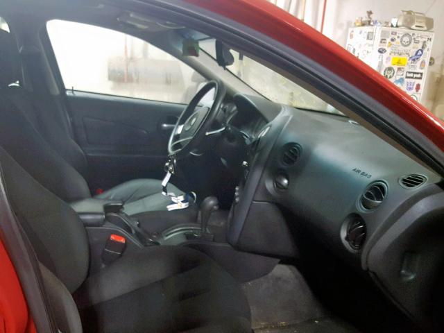 2G2WP552771178195 - 2007 PONTIAC GRAND PRIX RED photo 5