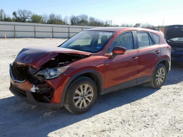 JM3KE2BEXD0125888 - 2013 MAZDA CX-5 SPORT RED photo 2